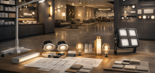 Project-ready lighting supply environment